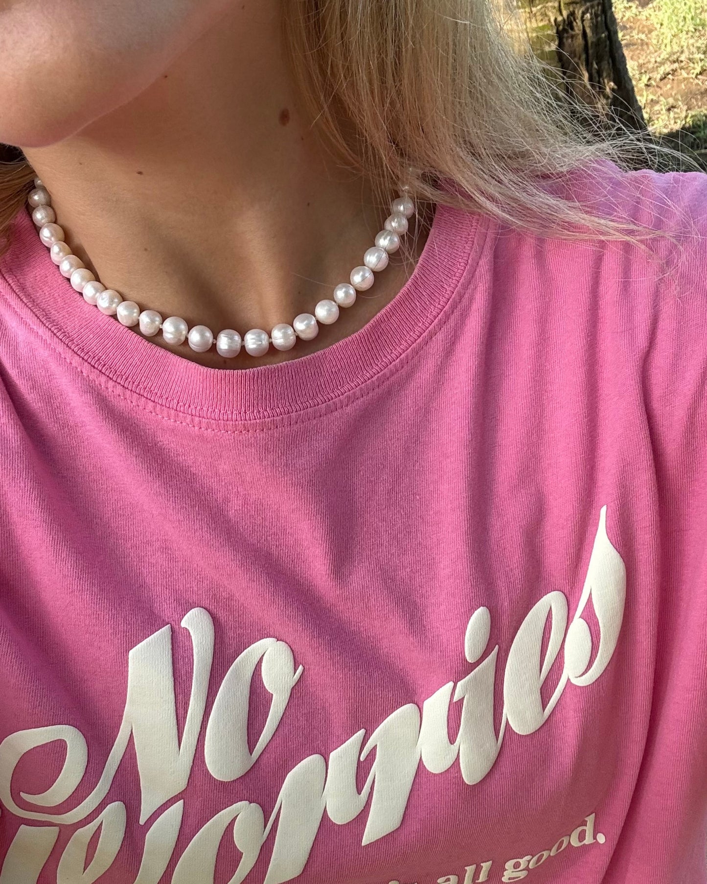 Pure pearl necklace