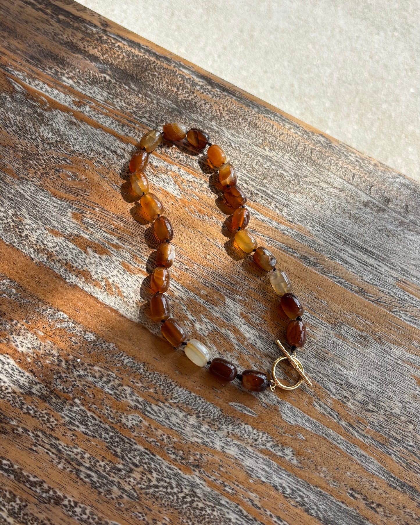 Honey Brown Necklace