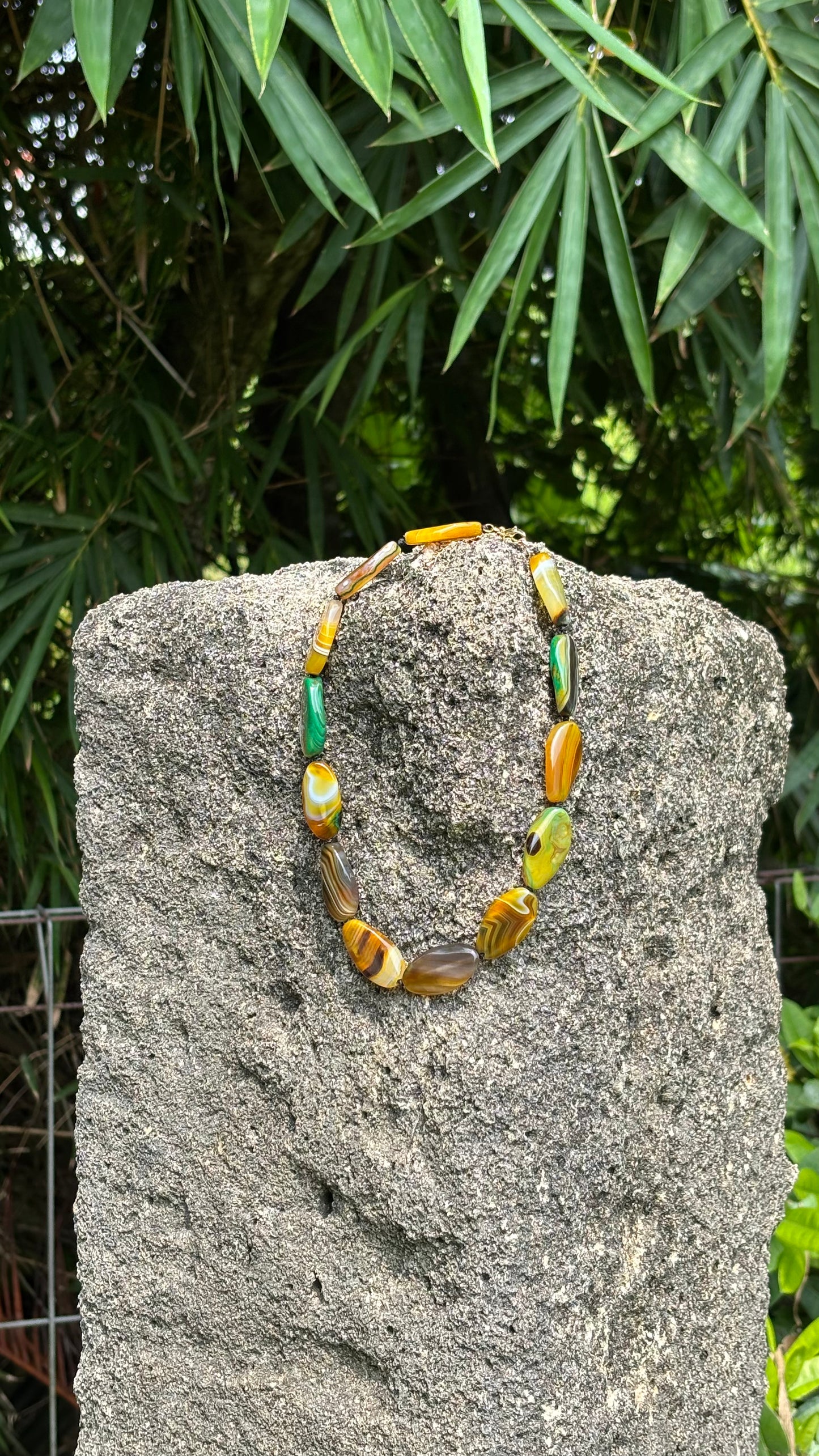 Green Agate necklace